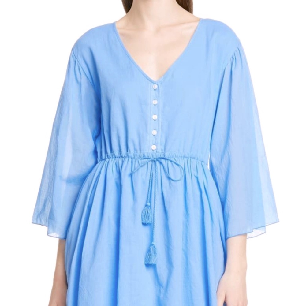 ATM Crinkle Cotton Dress
